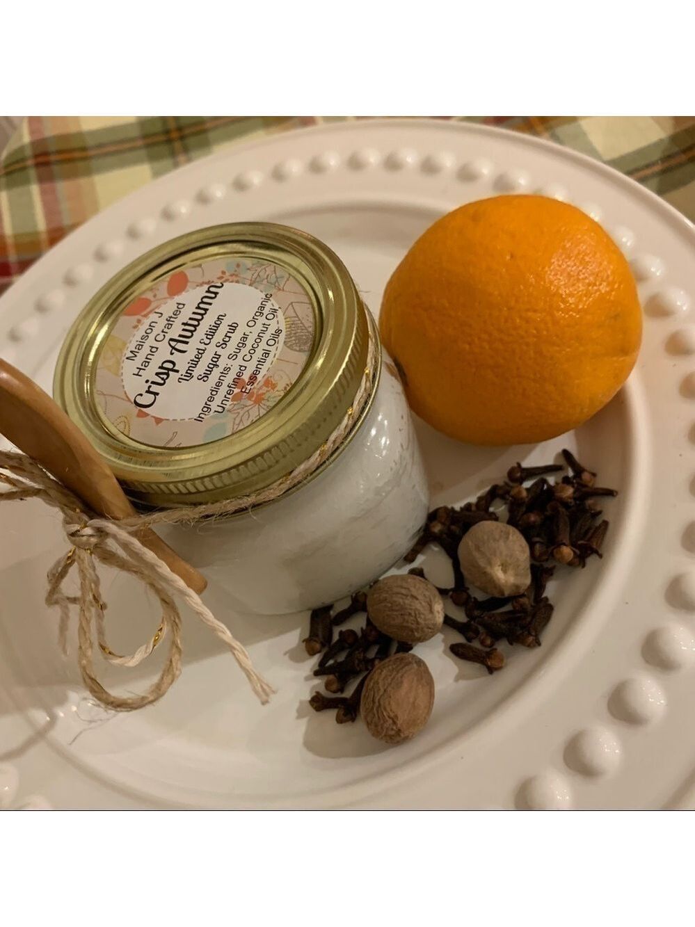 Hand Crafted Crisp Autumn Sugar Scrub